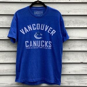 Vancouver Canucks Blue T-Shirt Medium